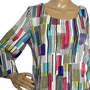 Habitat Oversized swing top,multicolor,striped,arsty,elevated staple,M,L,XL,NWT